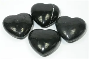 1 Shungite POCKET HEART - Protection, Vitality