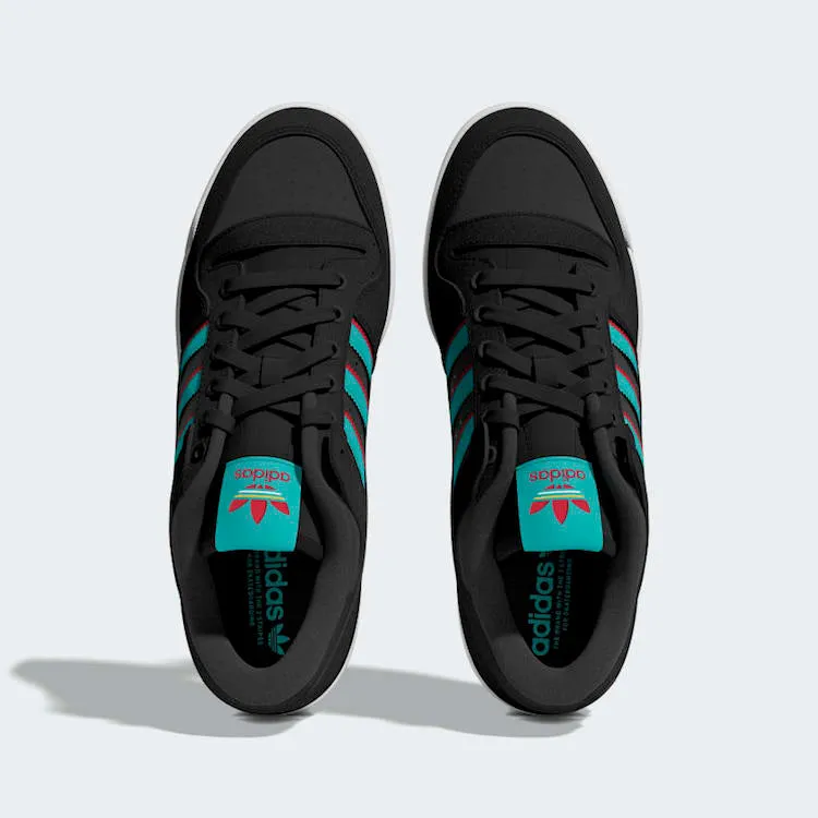 Adidas Skateboarding Forum 84 Low ADV Core Black/Bold Gold/Better Scarlet Shoes