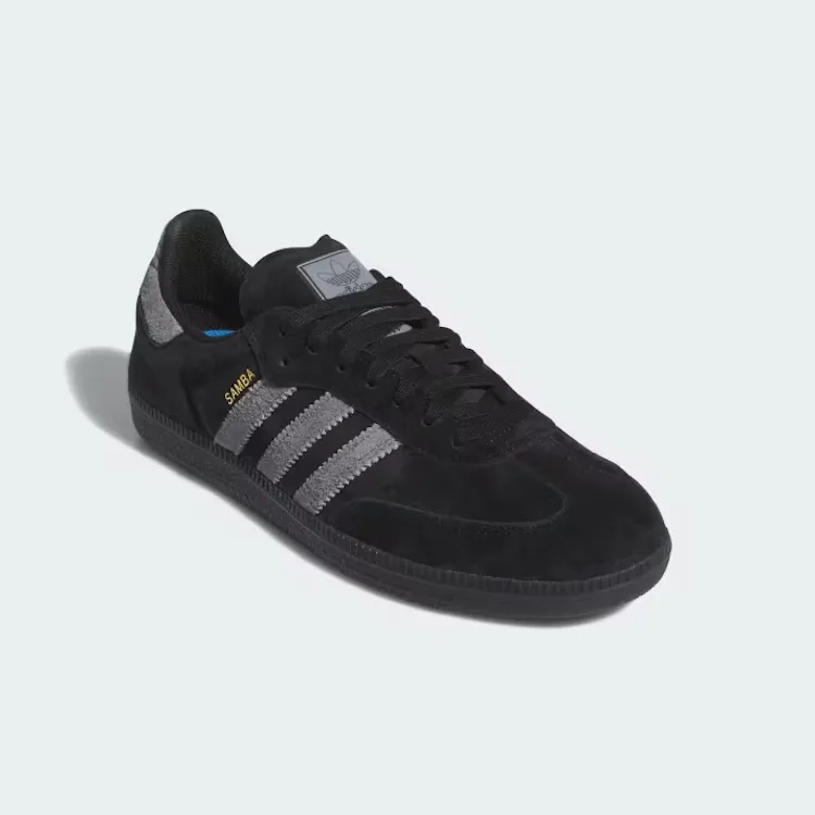 Adidas Skateboarding Samba ADV Core Black/Grey Four/Gold Metallic Shoes