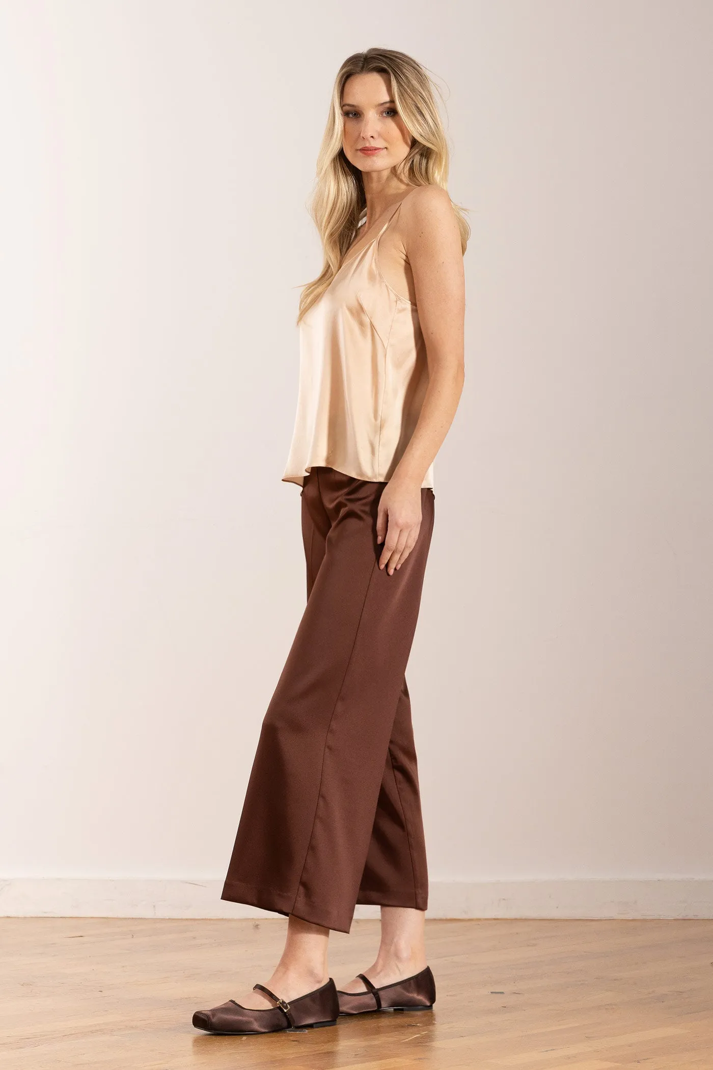 ALEX Satin Brown