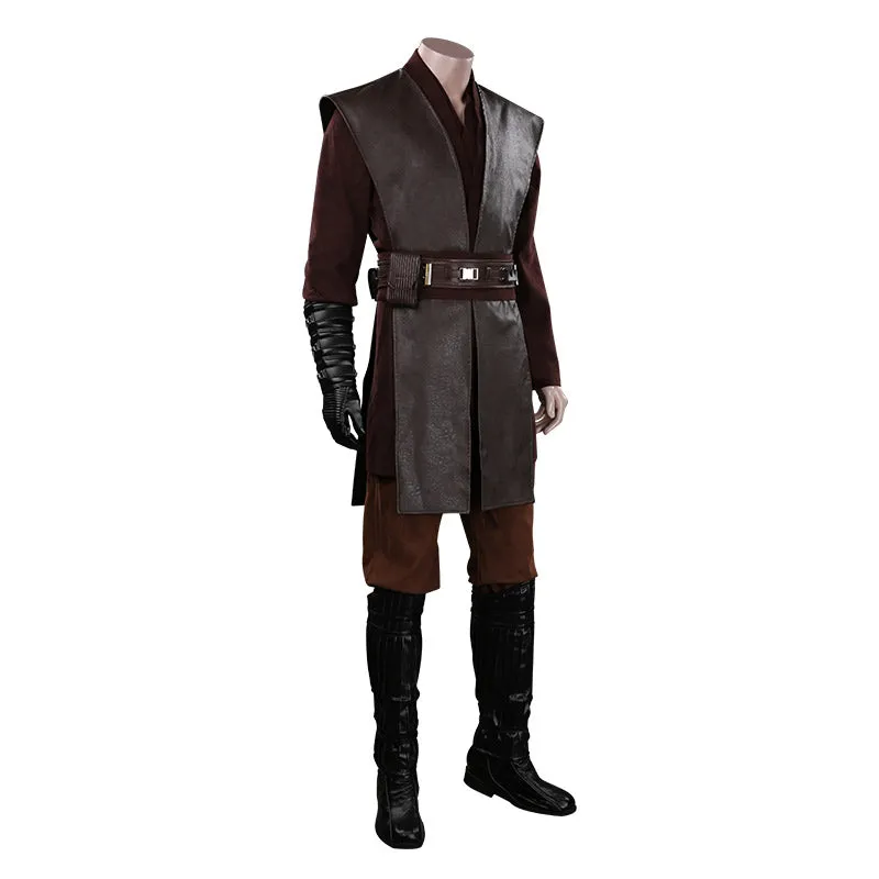 Anakin Skywalker Cosplay Costume Outfits Halloween Carnival Suit