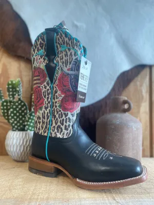 Ariat Womens Frontier Rodeo Quincy Black/Mus Mey