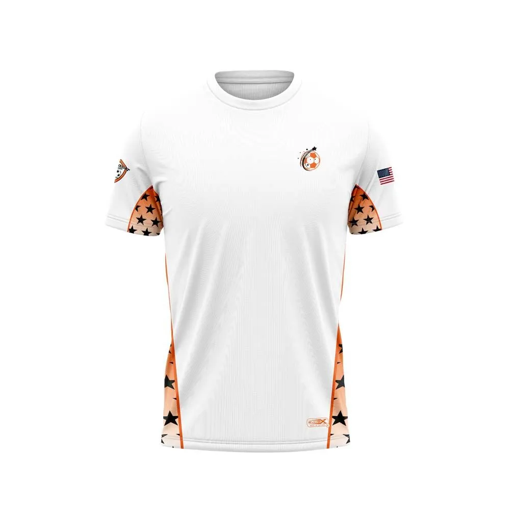 Barnegat Shooting Stars Crew Neck SS White