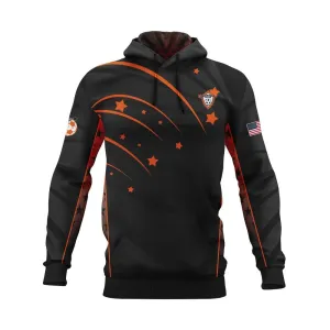 Barnegat Shooting Stars Pullover Hoodie Black