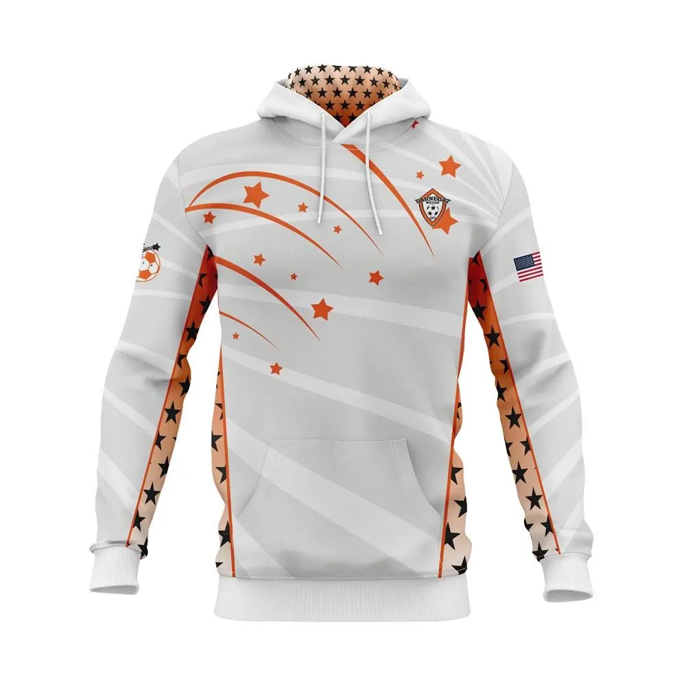 Barnegat Shooting Stars Pullover Hoodie White