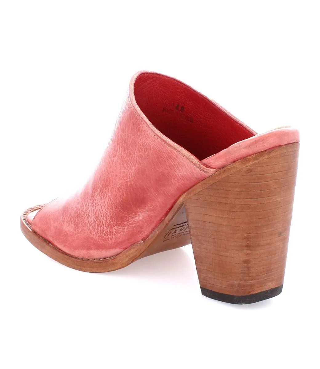 BedStu Clavel Blush Rustic Wedges