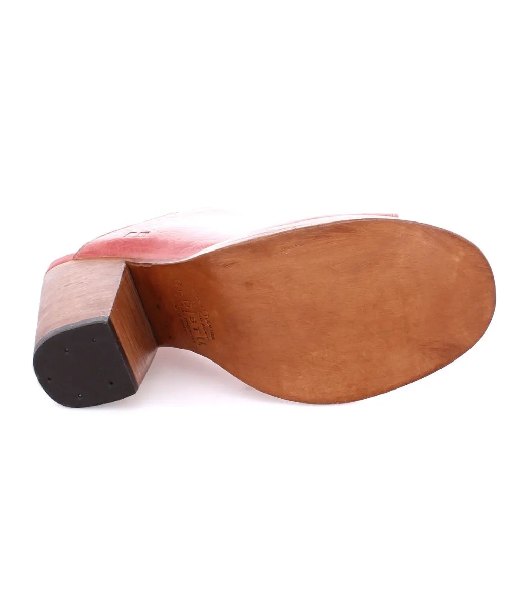 BedStu Clavel Blush Rustic Wedges