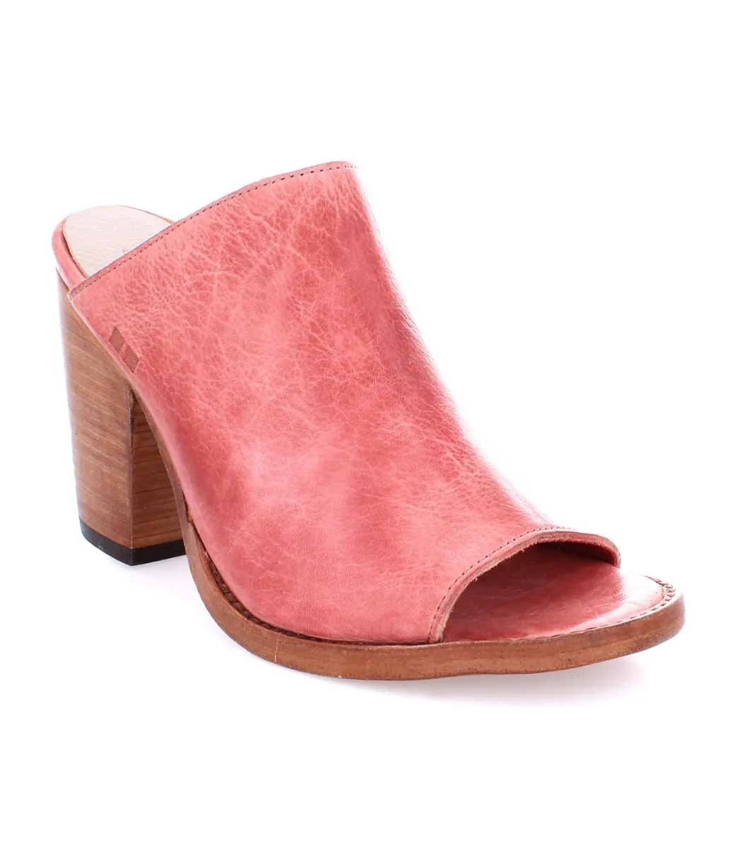BedStu Clavel Blush Rustic Wedges