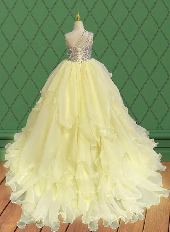 Best Beaauty Little Child Stunning Evening Dress