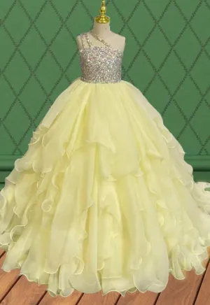 Best Beaauty Little Child Stunning Evening Dress