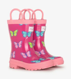 BT177 Hatley Butterflies Wellington Boots