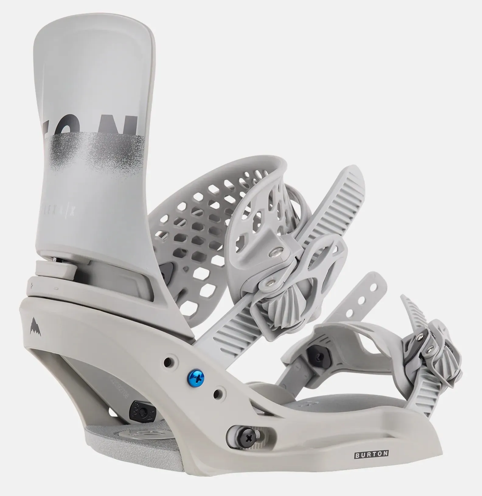 Burton Lexa X EST Snowboard Bindings Womens Grey / Logo