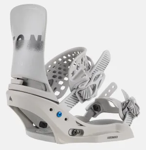 Burton Lexa X EST Snowboard Bindings Womens Grey / Logo