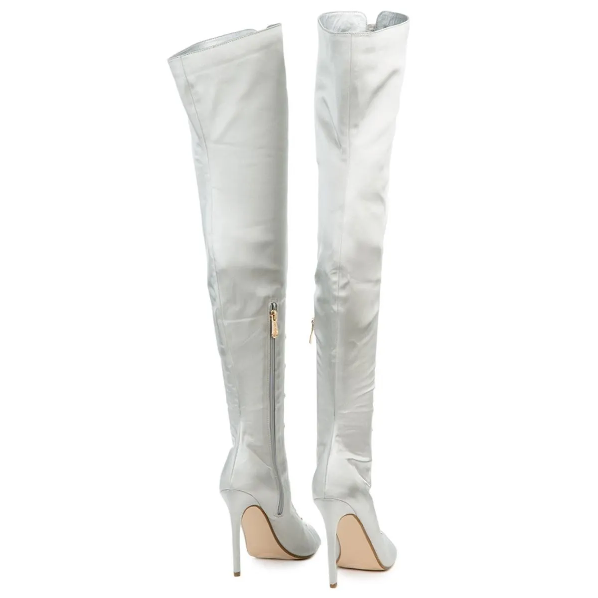 Cape Robbin Olga-26 Gray High Heel Boot GRAY