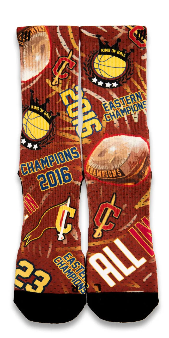 Cleveland Champs 2016 CES Custom Socks