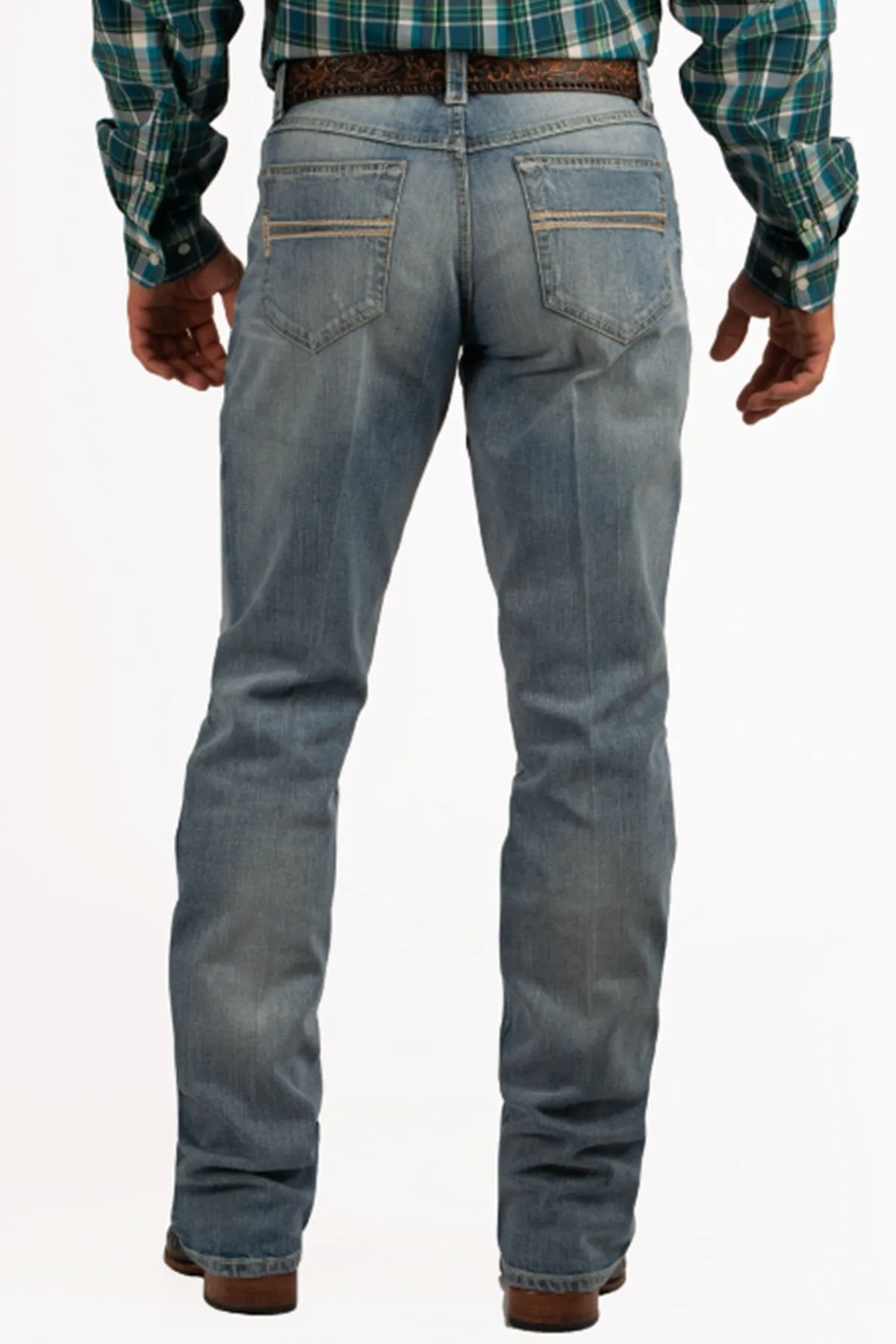 CLMB71934007-31-36 Jeans - Mens Cinch Carter 2.0 Light Stone