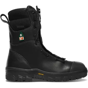 Danner Men's Modern Firefighter 8" CT Waterproof Duty Boot -Black- 18051