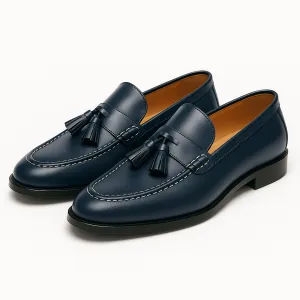 Domoir | Checkered Tassel Loafers