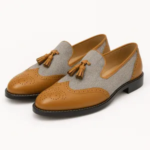 Domoir | Tassel Leather Loafers