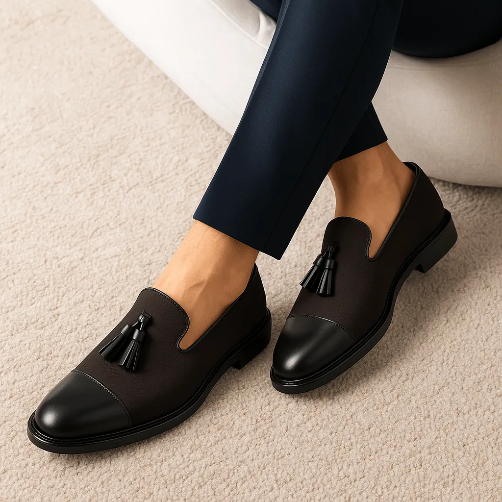 Domoir | Tassel Leather Loafers
