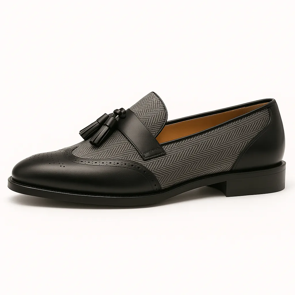 Domoir | Tassel Leather Loafers