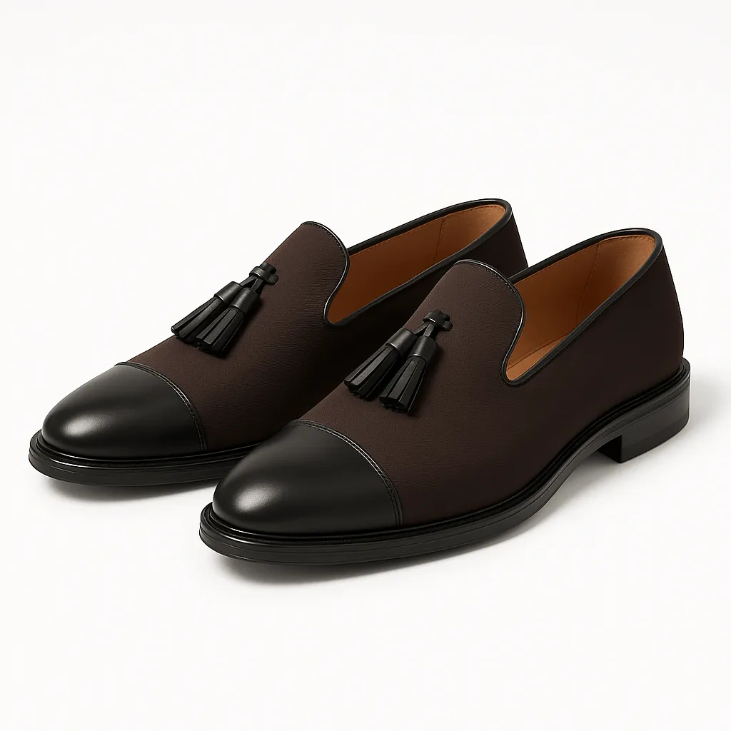 Domoir | Tassel Leather Loafers