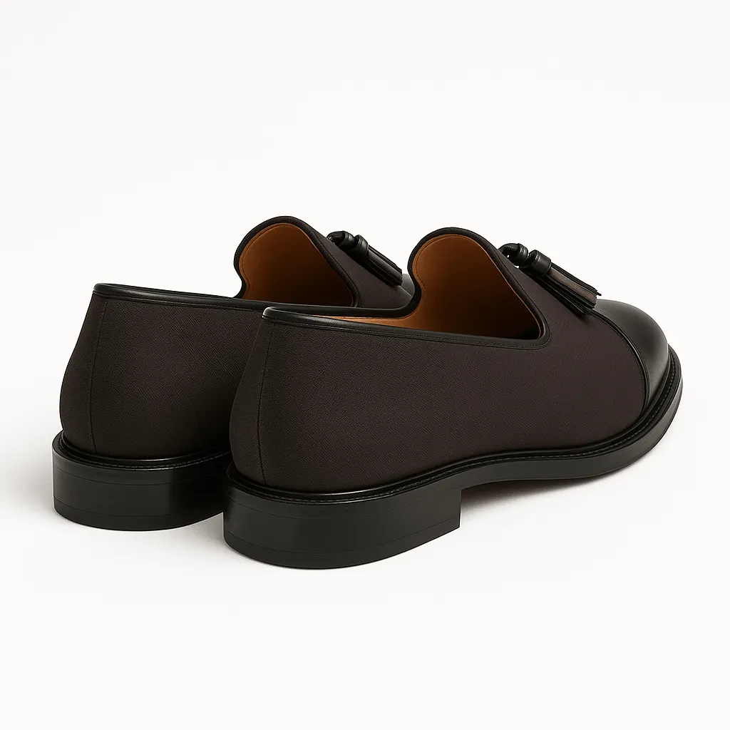 Domoir | Tassel Leather Loafers