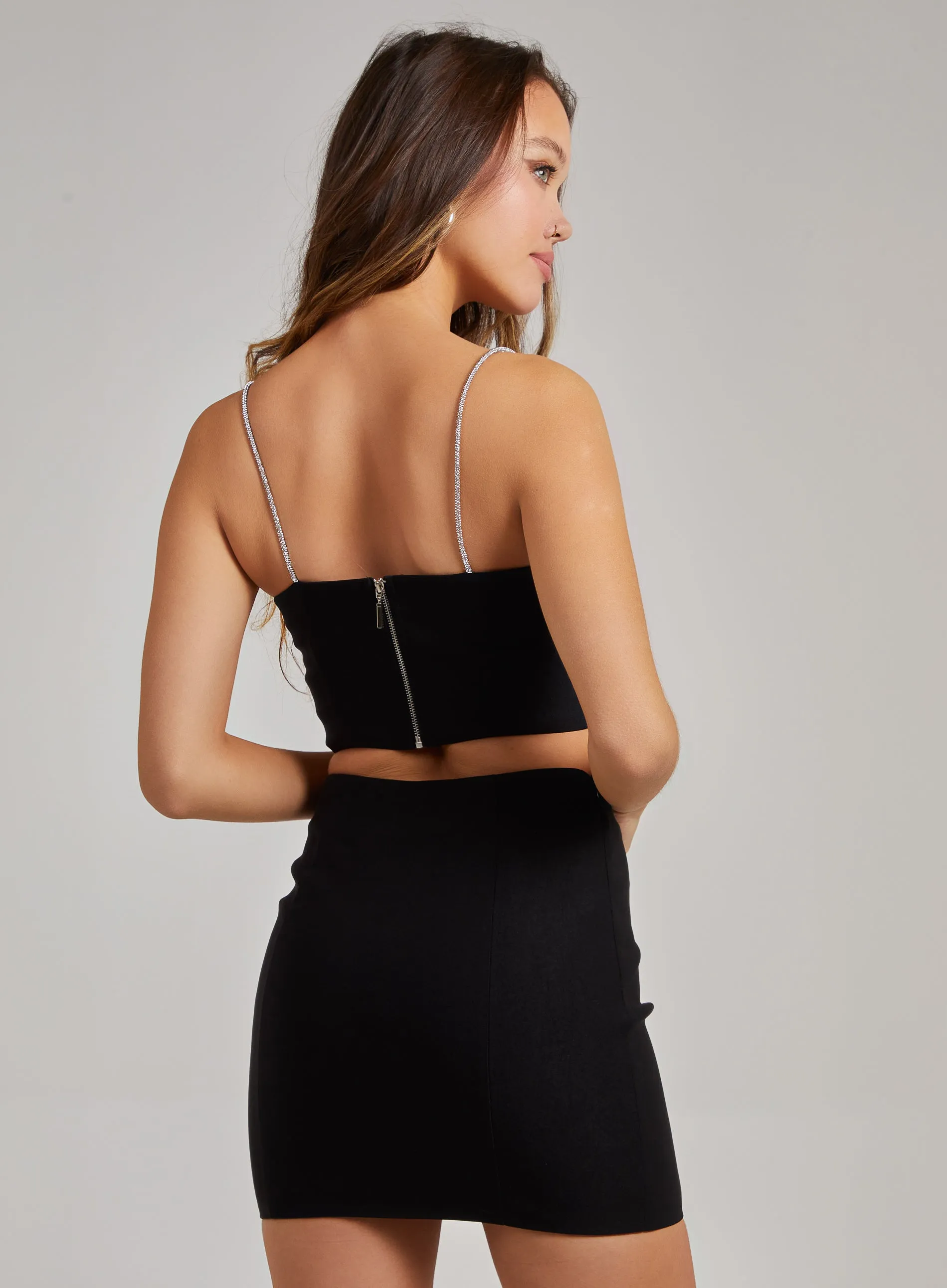Embellished Corset Bralette
