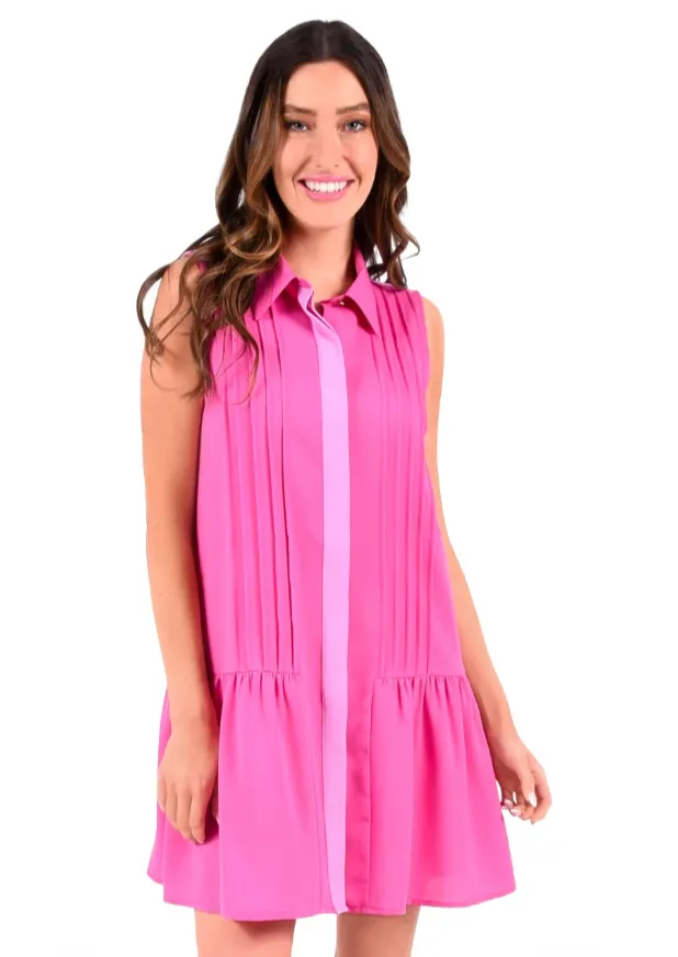 Emily McCarthy Daisy Dress - Rose Violet