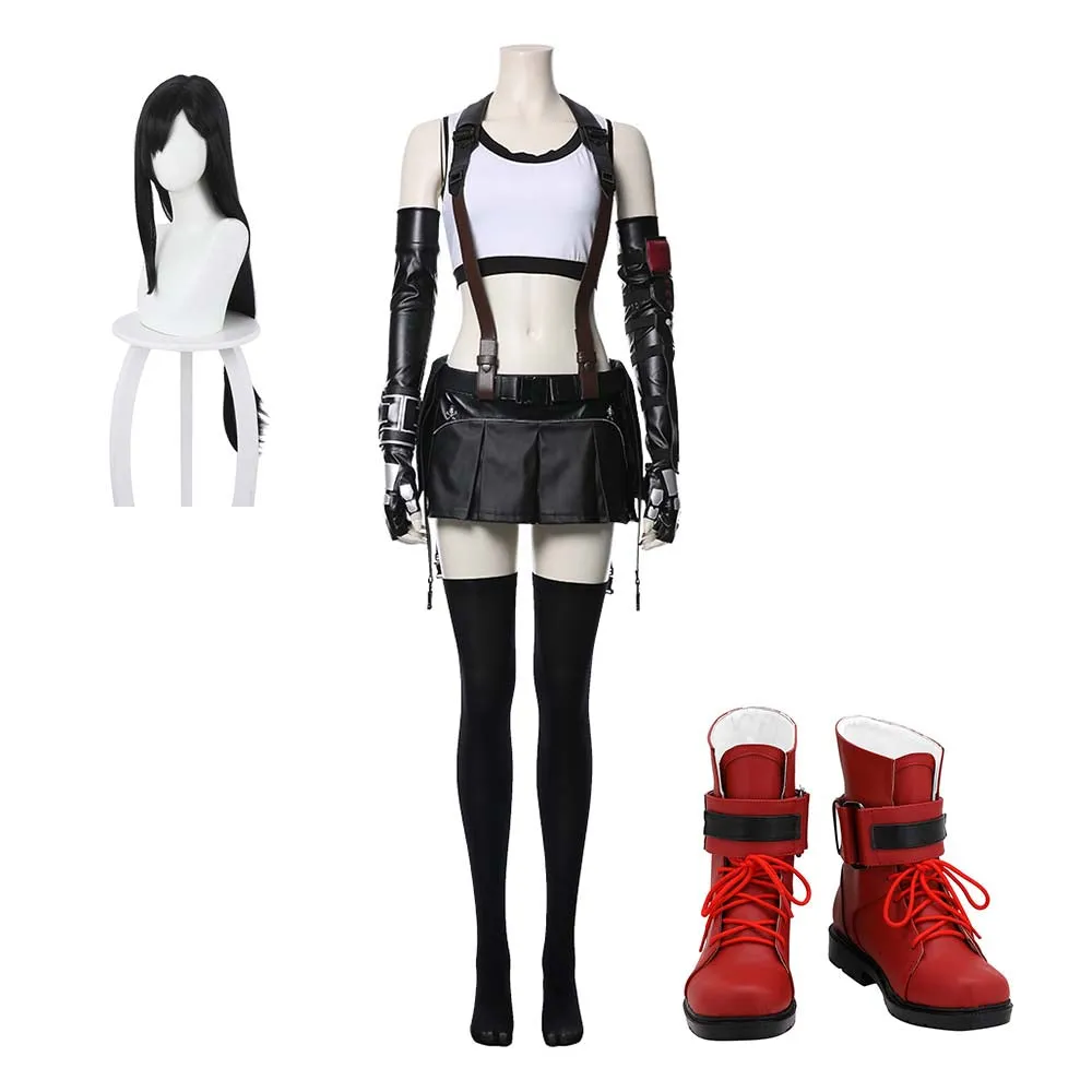 Final Fantasy VII Remake Tifa Lockhart Cosplay Costume