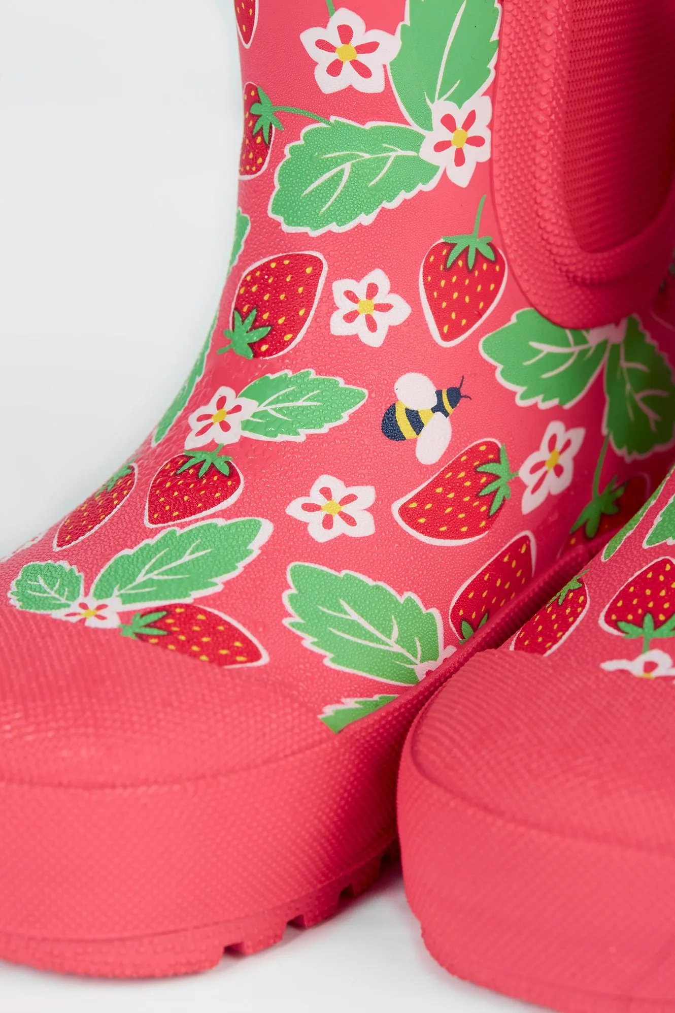 Frugi Short Wellingtons Strawberries