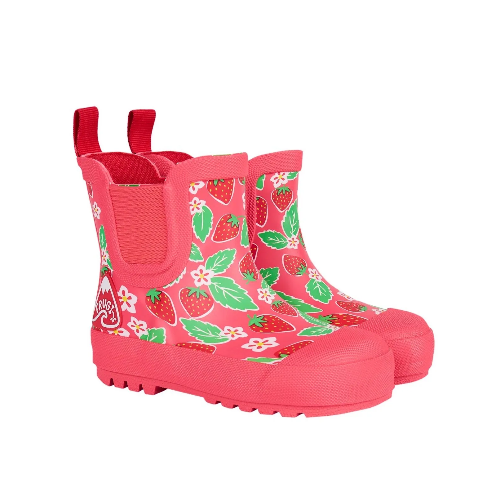Frugi Short Wellingtons Strawberries