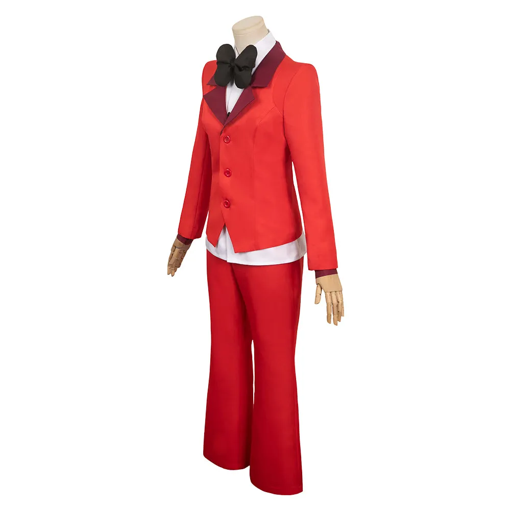 Hazbin Hotel Charlie Morningstar Red Suit Cosplay Costume Outfits Halloween Carnival Suit