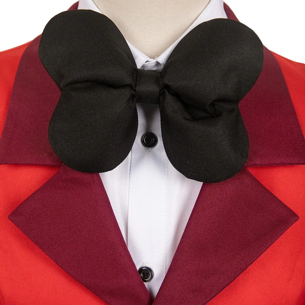 Hazbin Hotel Charlie Morningstar Red Suit Cosplay Costume Outfits Halloween Carnival Suit