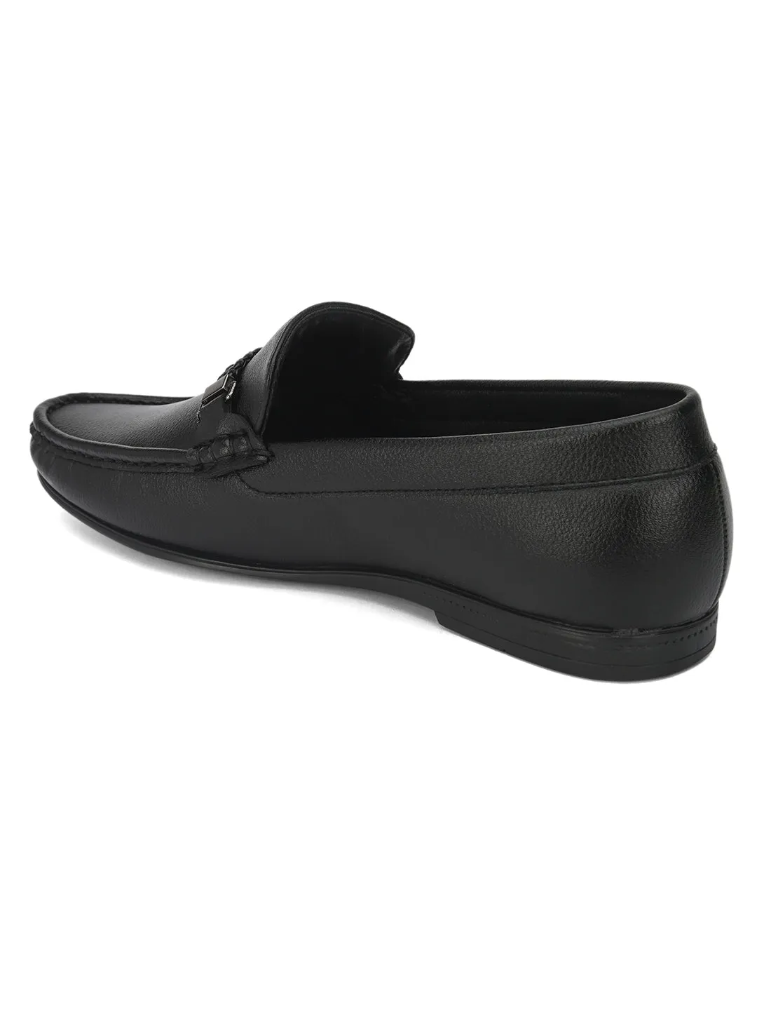 Hydes N Hues Men Black Formal Loafers