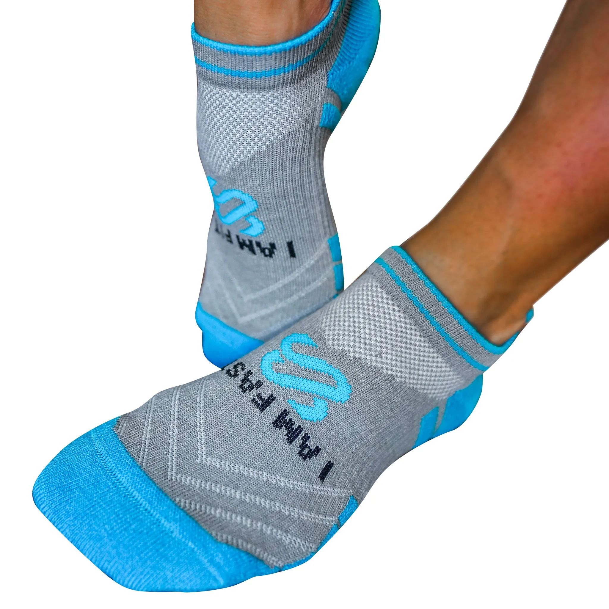 I Am Fit, I am Fast - Bamboo Sports Socks