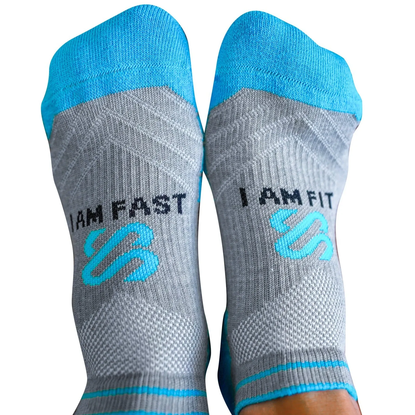 I Am Fit, I am Fast - Bamboo Sports Socks