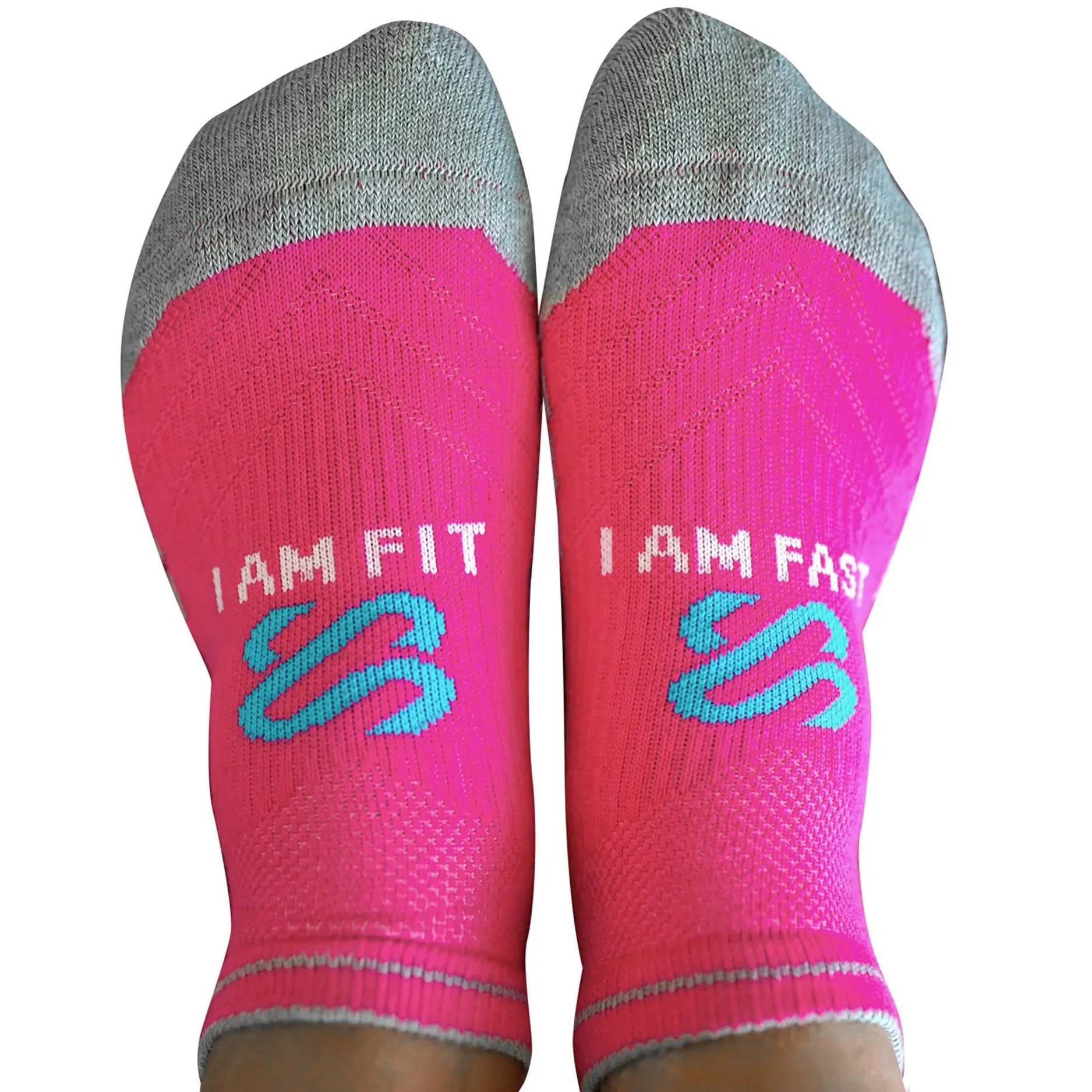 I Am Fit, I am Fast - Bamboo Sports Socks