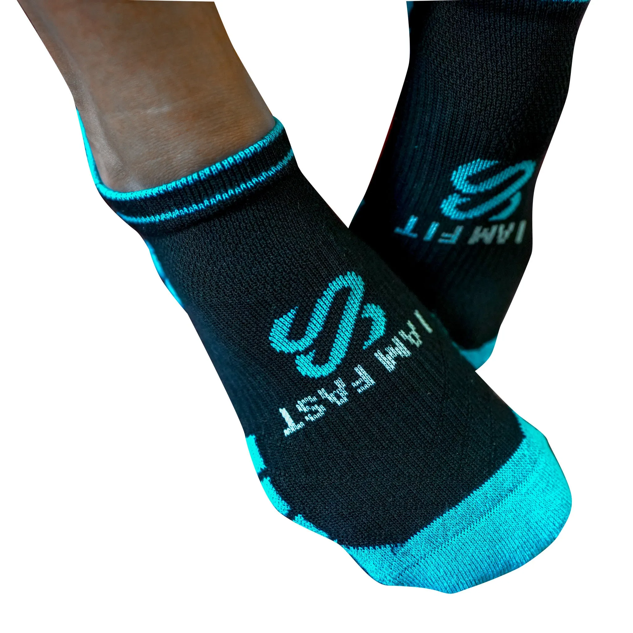 I Am Fit, I am Fast - Bamboo Sports Socks