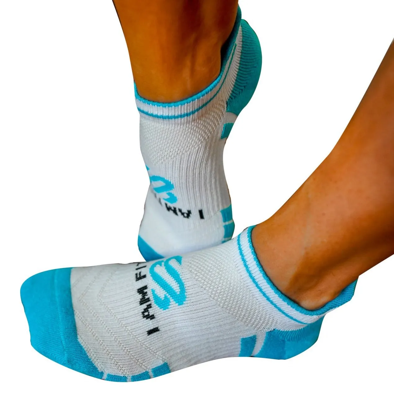 I Am Fit, I am Fast - Bamboo Sports Socks