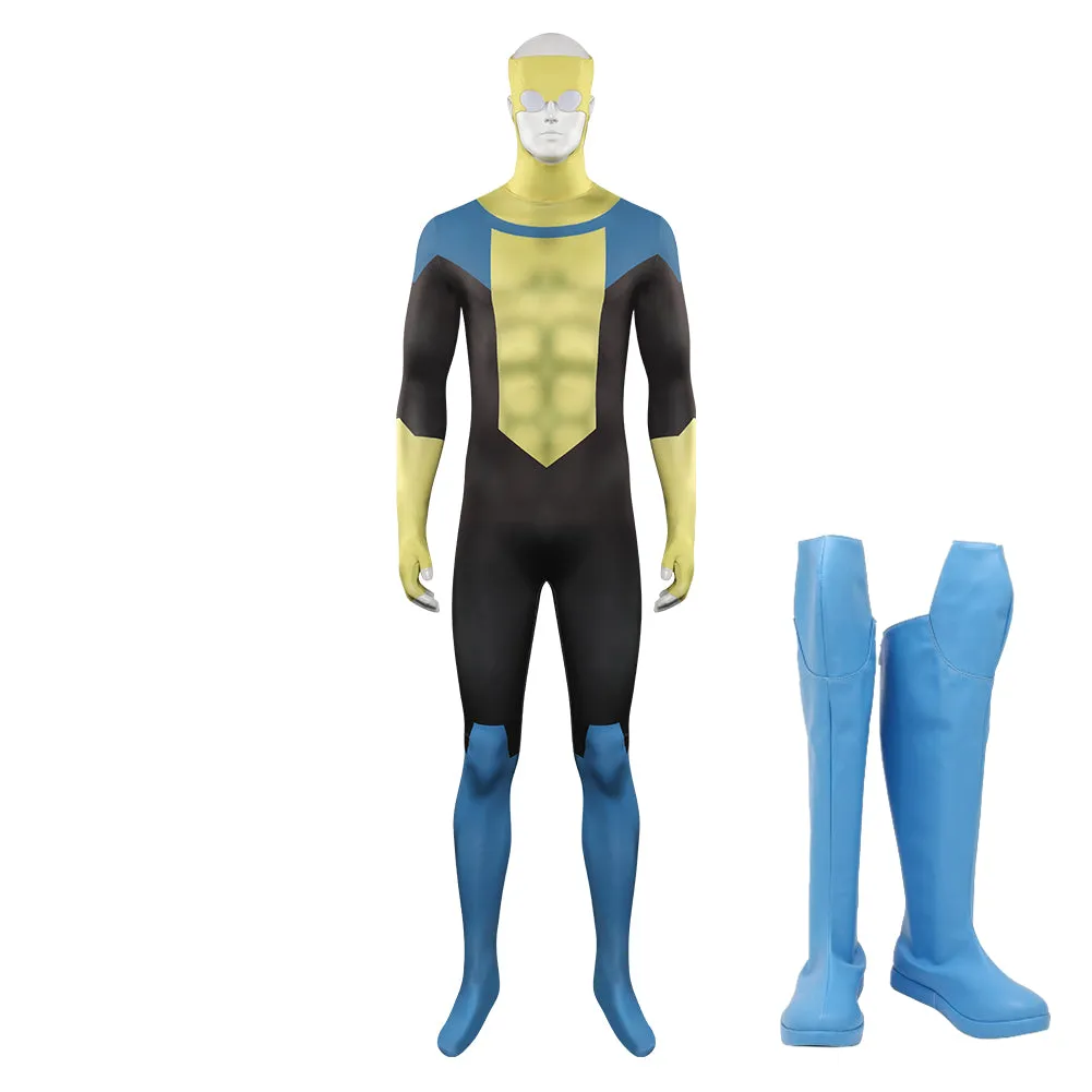 Invincible- Invincible Mark Cosplay Costume Jumpsuit Outfits Halloween Carnival Party Suit