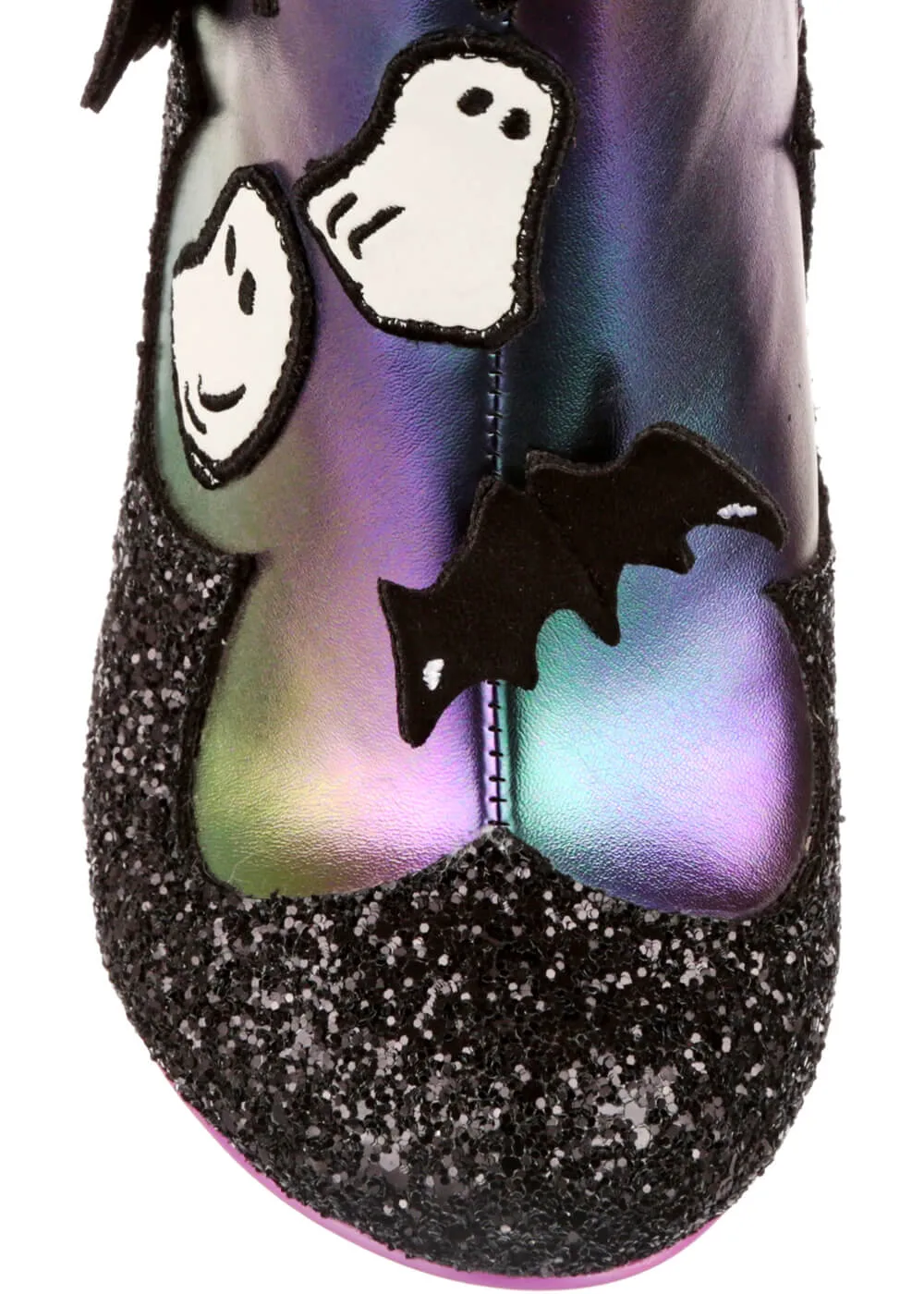 Irregular Choice x Peanuts Count Snoopy Ankle Boots Black