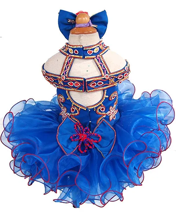 Jenniferwu Infant Toddler Baby Newborn Little Girl's Pageant Party Birthday Dress G225B