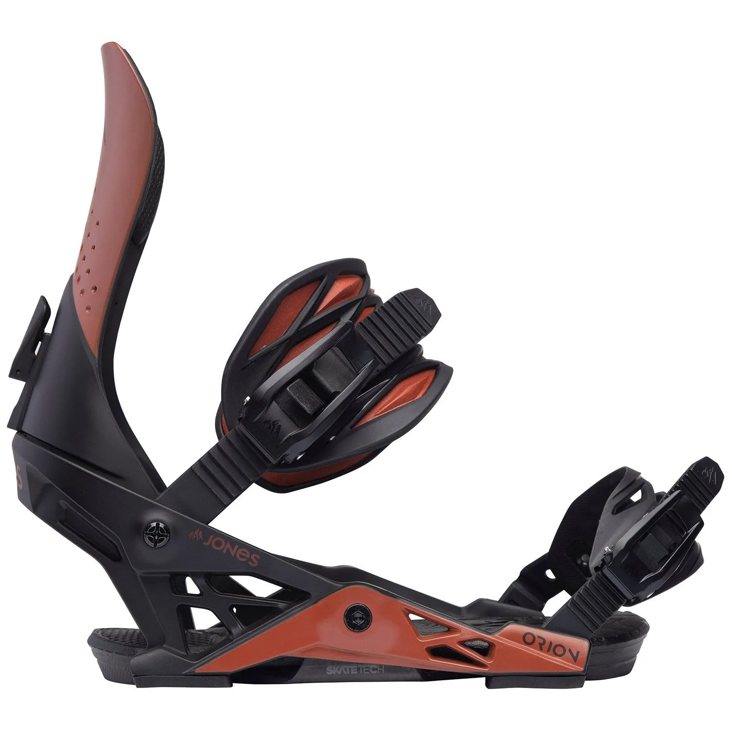 Jones Orion Snowboard Bindings Mens Safety Red