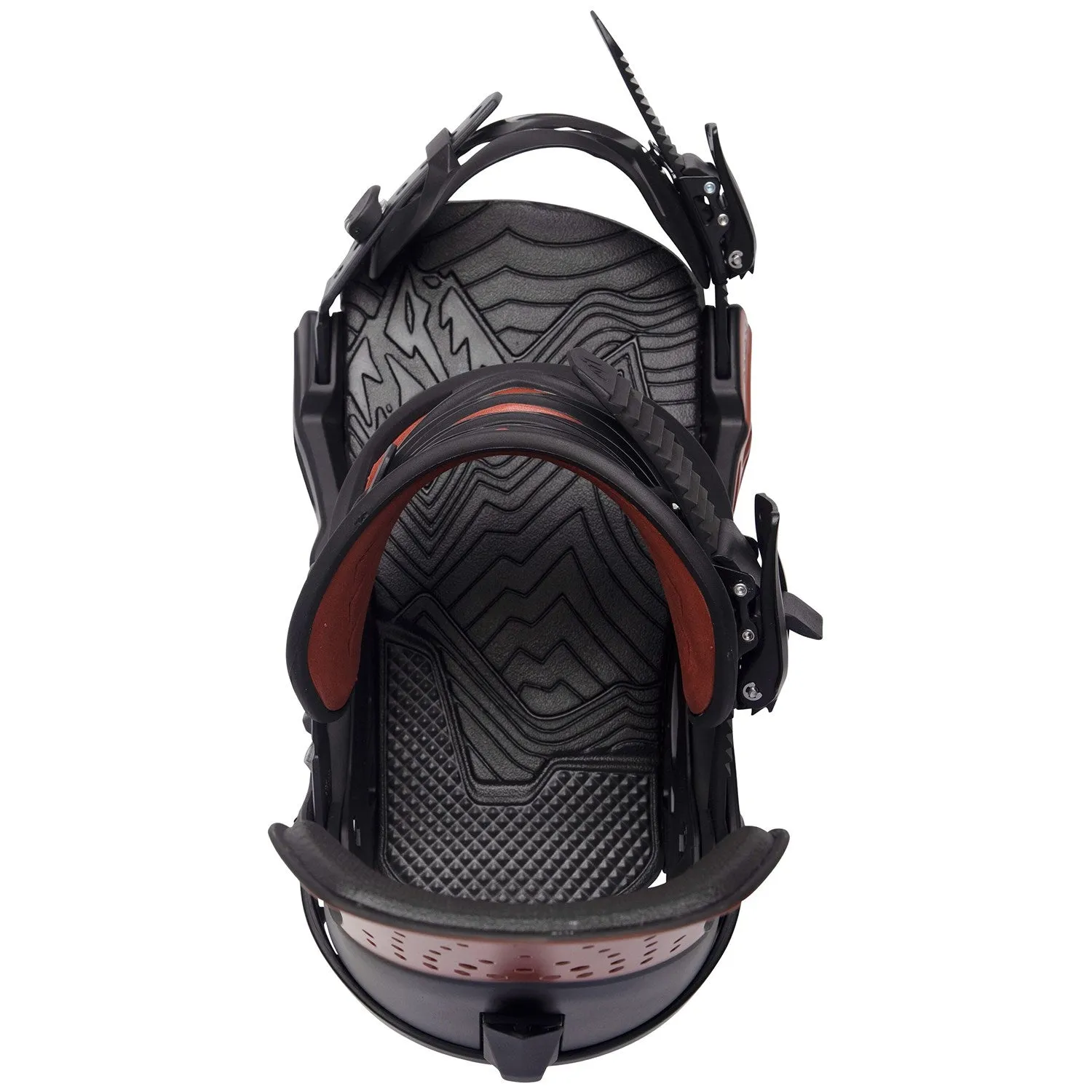 Jones Orion Snowboard Bindings Mens Safety Red