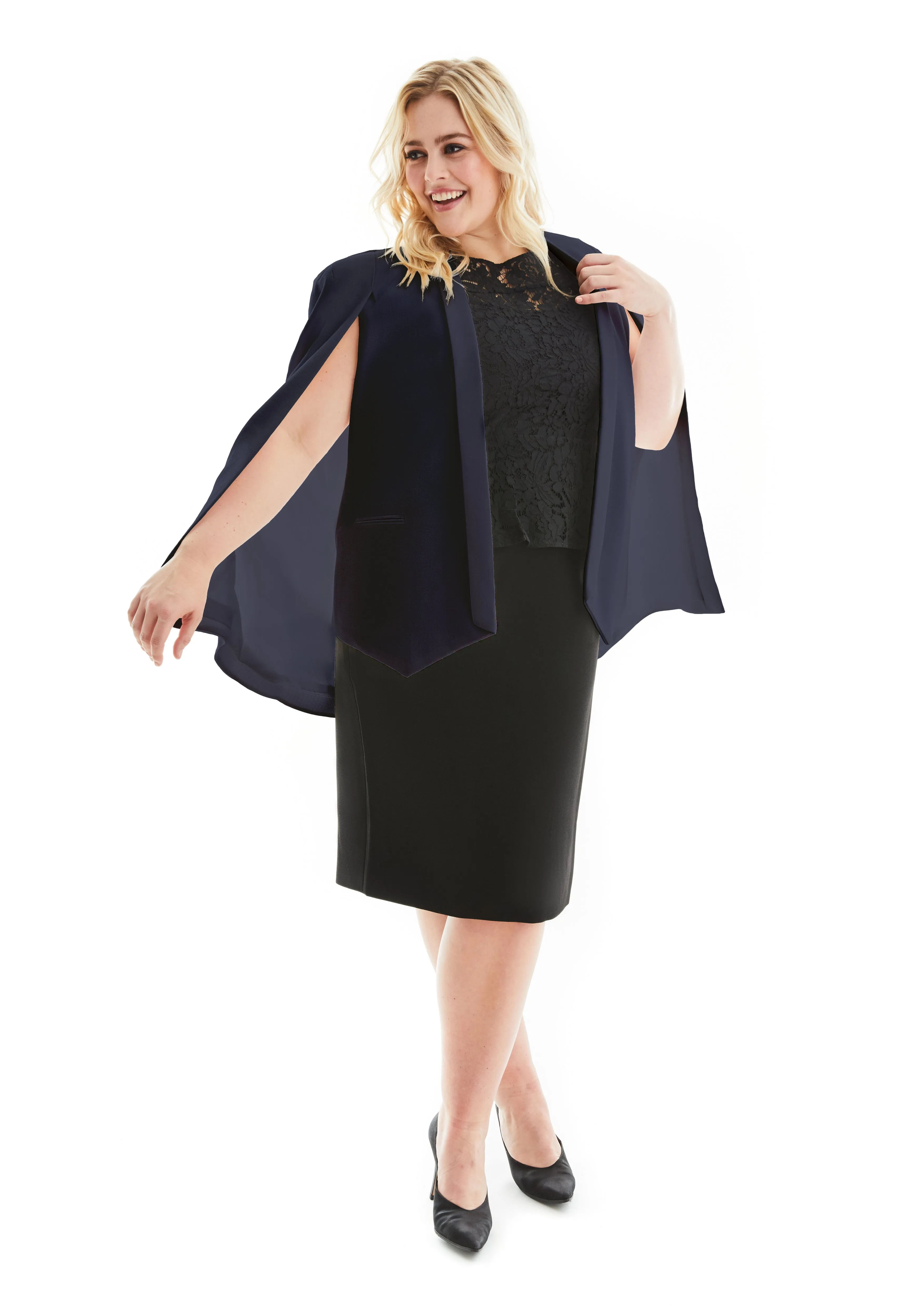 JOSEPHINE CAPE BLAZER