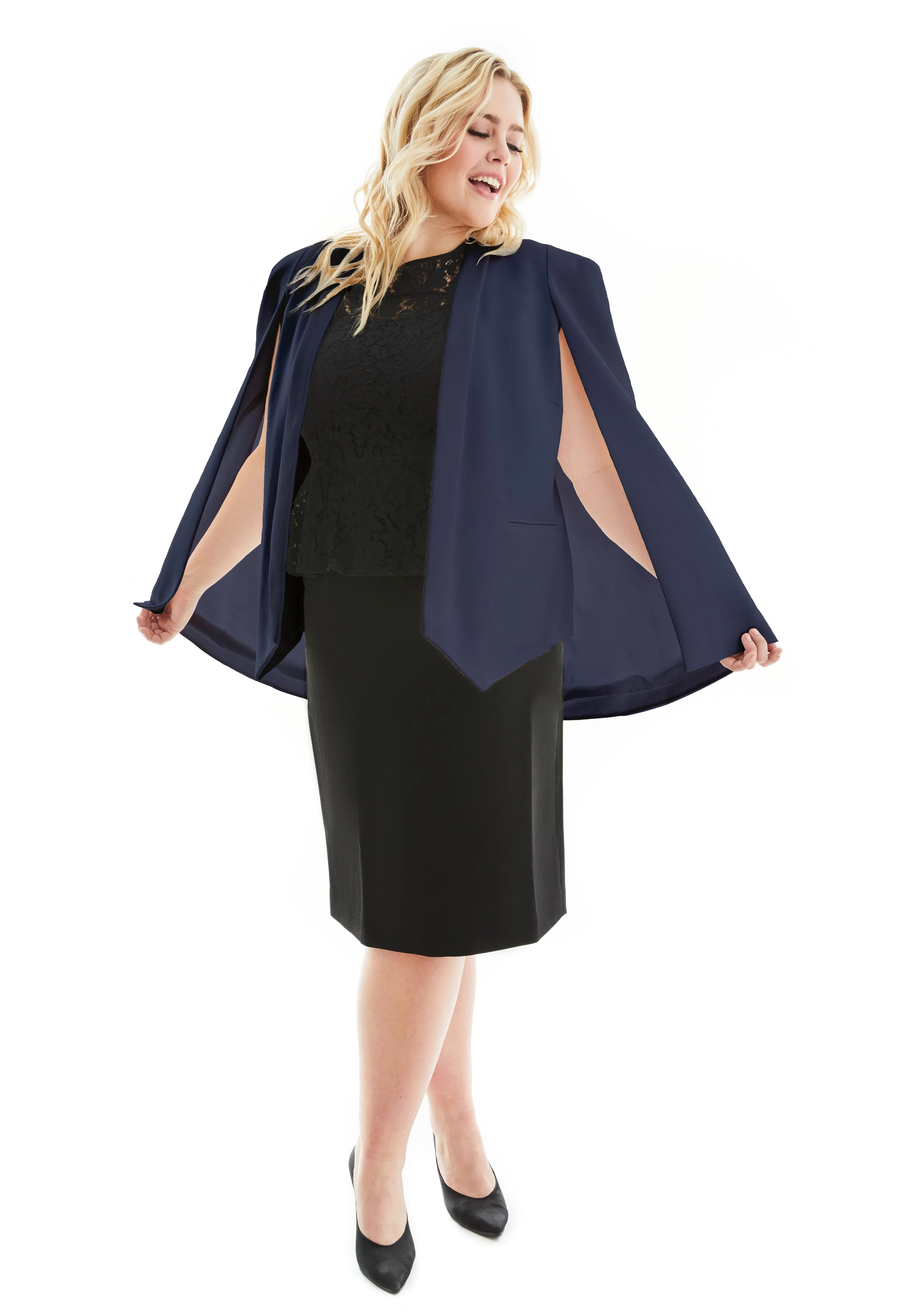 JOSEPHINE CAPE BLAZER