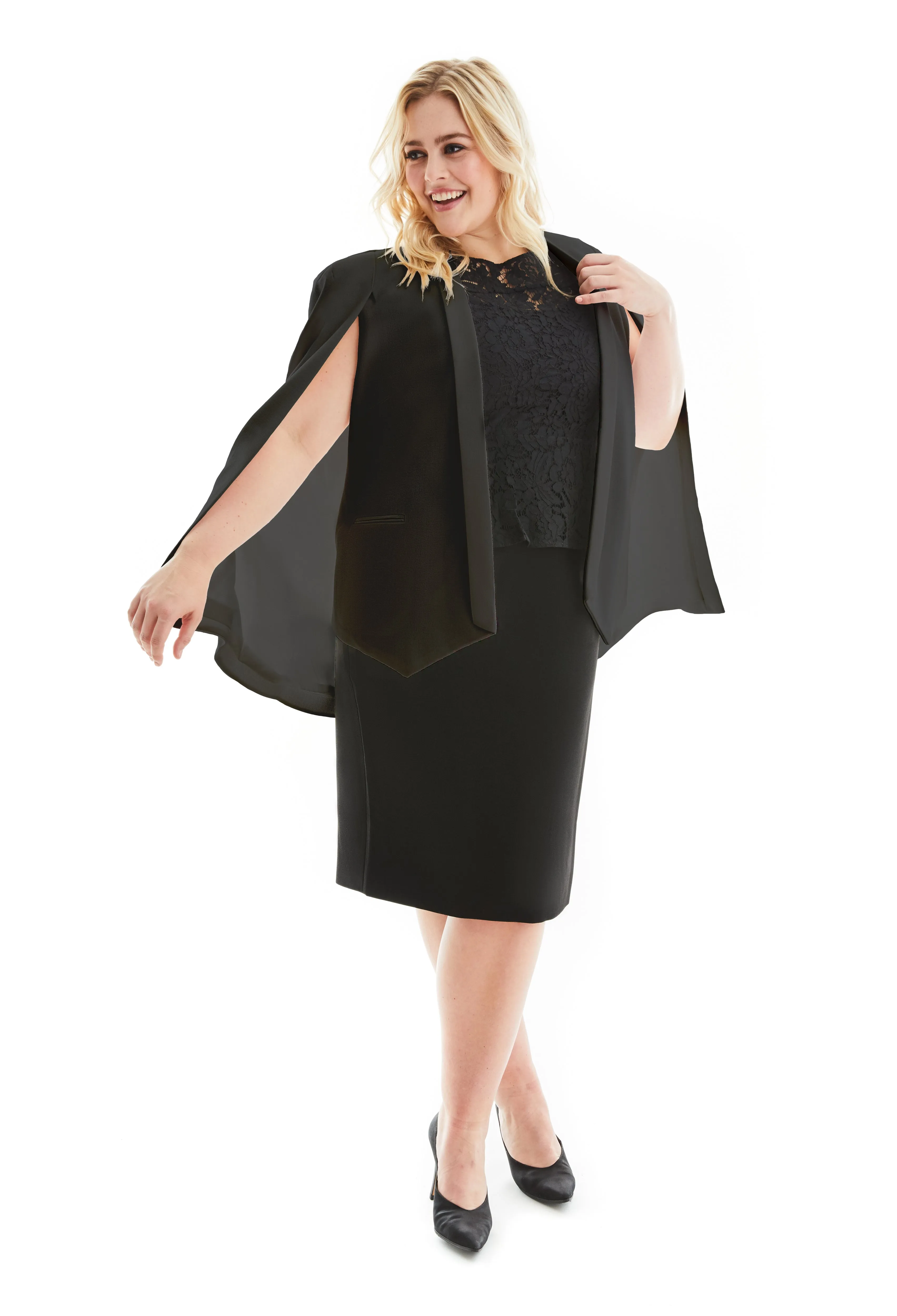 JOSEPHINE CAPE BLAZER