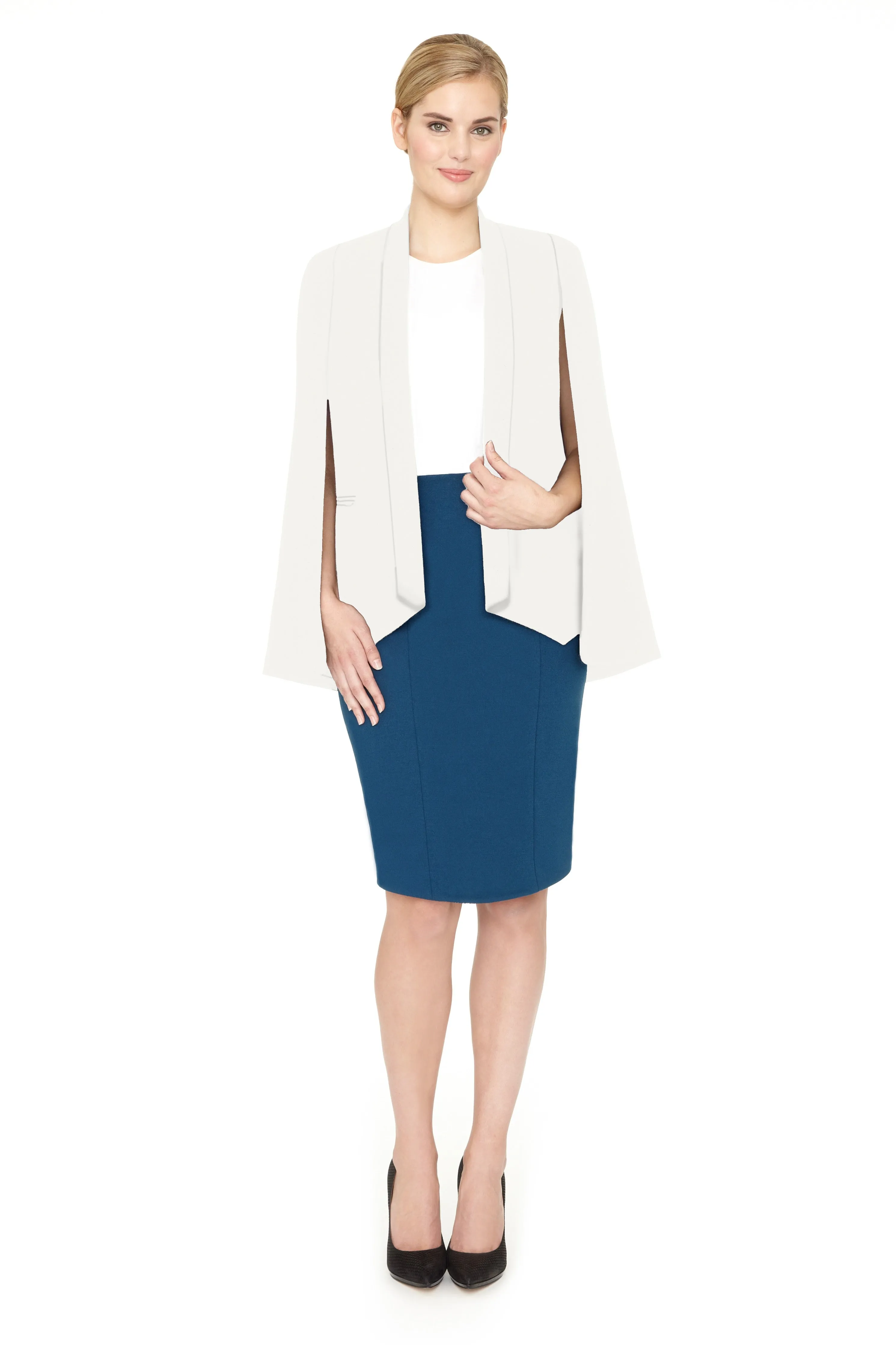 JOSEPHINE CAPE BLAZER