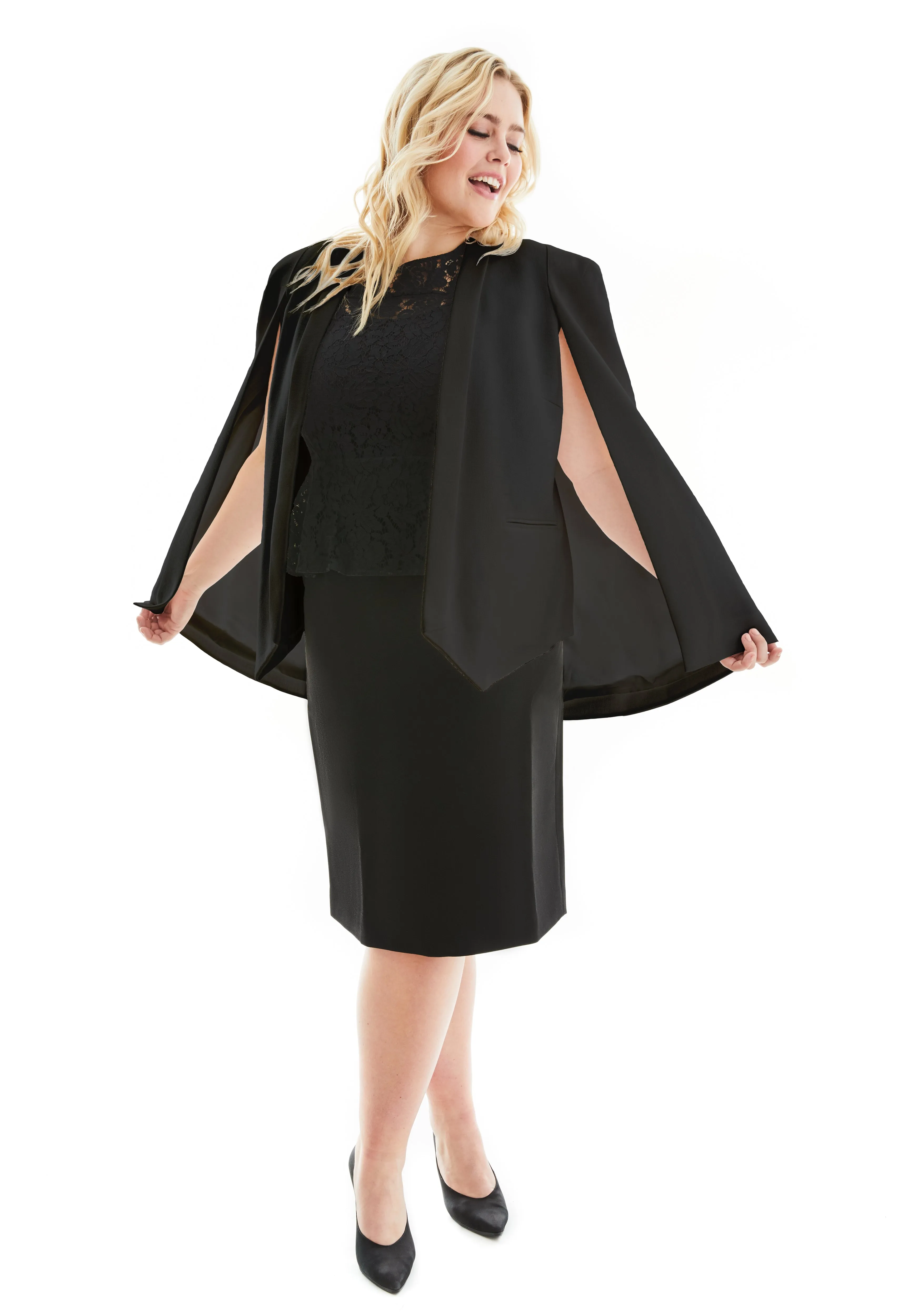 JOSEPHINE CAPE BLAZER